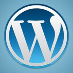 WordPress logo blogg header
