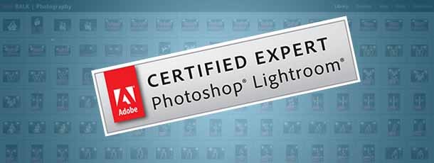 Adobe Certified Expert Lightroom